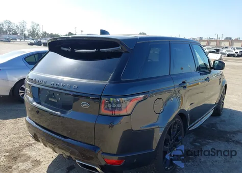 2019 Land Rover Range Rover Sport Supercharged Dynamic from USA, damaged, VIN SALWR2RE6KA851607
